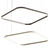 GEOMETRIC SQUARE Pendant Light 3D model small image 1