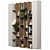 Modular Bookcase Cabinet Shelves 3D 3D model small image 2