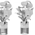 Vibrant Plants Set 3D Model 3D model small image 3