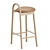 Bobby Counter Stools Set Duo 3D model small image 6