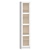 Scandinavian Bamboo Bookcase IKEA 3D model small image 7