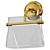Elegant Cabaret Wall Sconce 3D model small image 2
