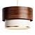 Modern Zales Drum Pendant in Corona 3D model small image 2