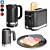 KitchenAid Breakfast Set with Accessories 3D model small image 1