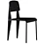 Modern Classic Dining Chairs Vitra 3D model small image 2