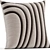 Elegant Decorative Cushion 26 3D model small image 3