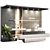 Modern Reception Desk Furniture 3D model small image 7