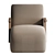 Elegant Venosa Chair: Luxurious Design 3D model small image 2