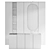 Sleek Bathroom Vanity & Storage 3D model small image 6