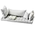 Window Sill Cushion Set, Entryway 3D model small image 7