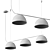 Luxury Terracotta Pendant Lamp with Designer Touch 3D model small image 4