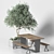 Urban 2015 Furniture Set 3D model small image 2