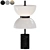 Kyoto Glass Table Lamp 3D model small image 1
