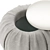 Modern GUCCINO Pouf by Tomasella 3D model small image 8
