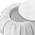 Modern GUCCINO Pouf by Tomasella 3D model small image 9