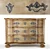 Luxury Gustave III Chest Drawers 3D model small image 2