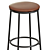 Modern Chic Circa Counter Stool 3D model small image 3