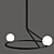 Linear LED Pendant by SVITANOK 3D model small image 3