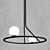Linear LED Pendant by SVITANOK 3D model small image 4