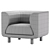 Veneto Velvet Accent Chair 3D model small image 6