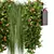 Outdoor Hanging Plant Set Display 3D model small image 4