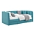 Dual Crib with Customizable Bedrails 3D model small image 2