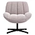 Modern Swivel Armchair Mateo 3D model small image 2