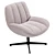 Modern Swivel Armchair Mateo 3D model small image 4