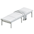 Elegant Neuf Daybed, Versatile Beauty 3D model small image 3