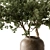 Elegant Green Branch Bouquet 3D model small image 2