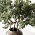 Elegant Green Branch Bouquet 3D model small image 3