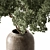 Elegant Green Branch Bouquet 3D model small image 5