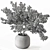 Elegant Green Branch Bouquet 3D model small image 6