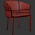 Elegant Devon Chair Design 3D model small image 4