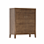 Parisian Chic Bureau with Elegant Design 3D model small image 3