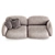 Modern 2-Seater Sundae Sofa 3D model small image 5