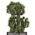 Palm Tree Plant Metal Pot 3D model small image 3