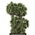 Palm Tree Plant Metal Pot 3D model small image 4