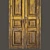 Vintage Old Door 3D Model 3D model small image 3