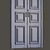 Vintage Old Door 3D Model 3D model small image 7