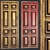 Vintage Old Door 3D Model 3D model small image 8