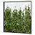 Contemporary Vertical Garden Partition 3D model small image 1