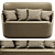 Modern Radar Sofa Collection 3D model small image 3