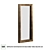 Teak Kelvin 225 Floor Mirror 3D model small image 1