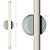 Plato Design Otto Wall Lamp 3D model small image 4