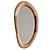 Mungur Wood Mirror Selem 3D model small image 3