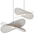 Petalo Pendant Lamp: Elegant Design 3D model small image 2