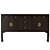 Sleek Modern Lacquer Sideboard 3D model small image 2