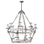 RalphLauren Leather Chandelier Glow 3D model small image 7