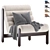 Sleek Magira Armchair, Modern Design 3D model small image 1